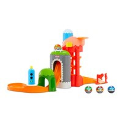 Learn & Play Roll Arounds Rollin' Railroad, Toy Train Playset for Toddlers Ages 18 Months and Up