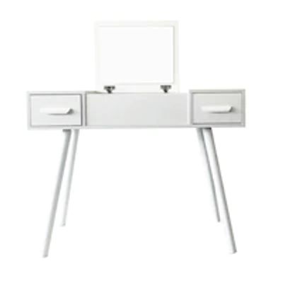 White Dressing Desk with Mirror