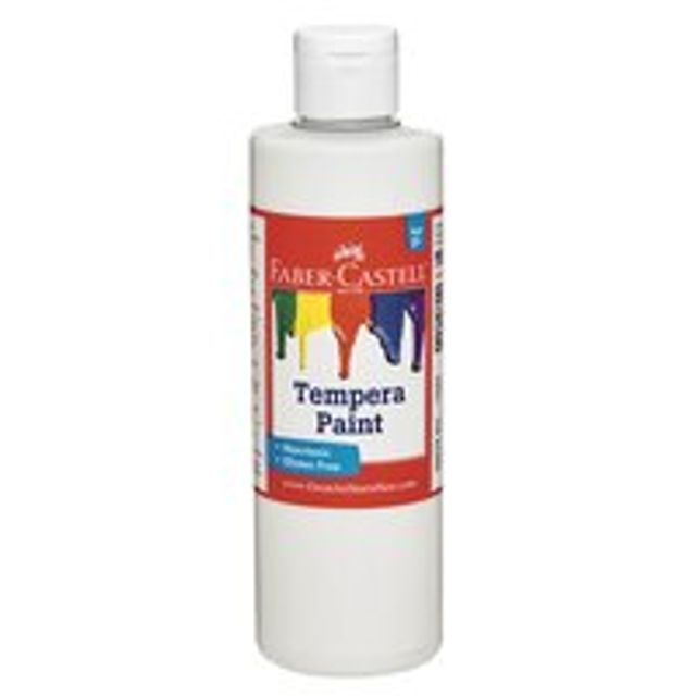 Faber-Castell Tempera Paint 8 oz White