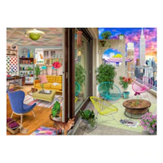 NYC Apartment 1000 Piece Jigsaw Puzzle