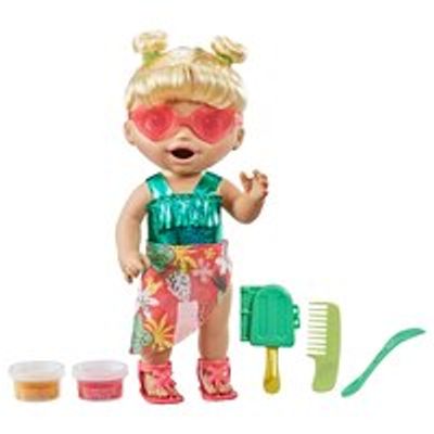 Baby Alive Sunshine Snacks Doll, Blonde Hair