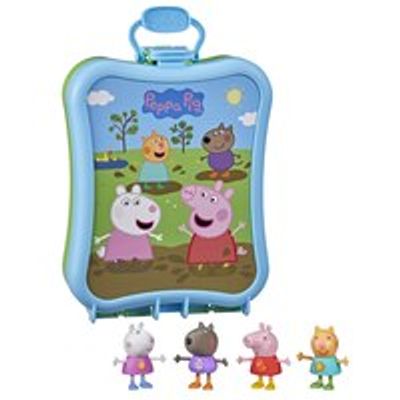 Peppa Pig Peppa's Adventures Peppa's Carry-Along Friends Case Toy