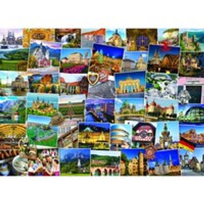 Germany Globetrotter 1000 PC Puzzle