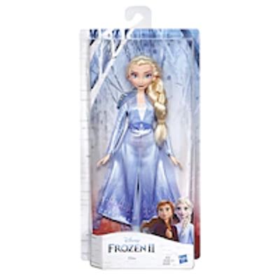 Disney Frozen Elsa Fashion Doll With Long Blonde Hair and Blue Outfit Inspired by Frozen 2 - Toy for Kids 3 Years Old and Up