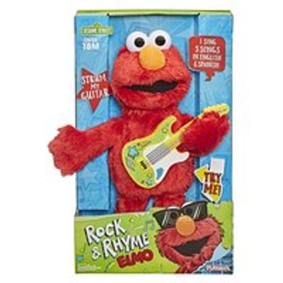 Sesame Street Rock and Rhyme Elmo Talking, Singing 14" Plush Toy