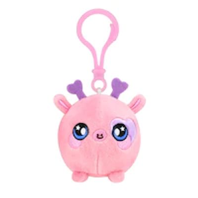Squeezamals Series 2 Squishy Slow-Rise Collectible Stuffed Animal Clip-Ons