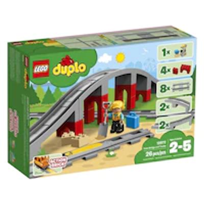 LEGO DUPLO Town Train Bridge and Tracks 10872