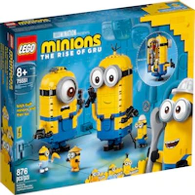 LEGO Minions Brick-built Minions and their Lair - 75551