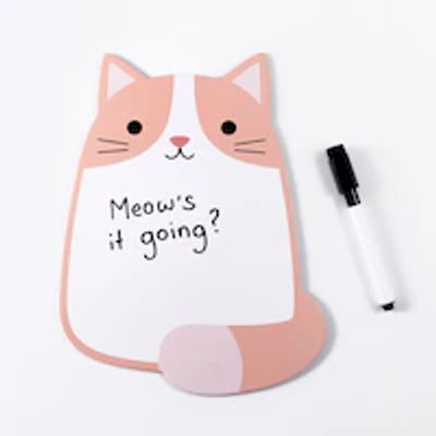 Dry Erase Board - Cat