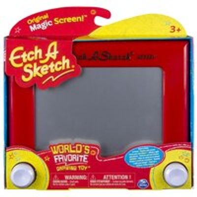 Etch A Sketch Classic Red Drawing Toy with Magic Screen