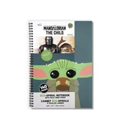 Mandalorian The Child (Baby Yoda) Soft Cover Coil Eco-Notebook Journal