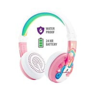 BuddyPhones Wave Wireless Headphones - Unicorn Pink