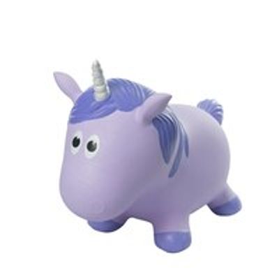 Farm Hoppers Inflatable Fantasy Unicorn Bouncer with Pump