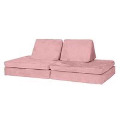 Huddle-Modular Foam Couch Pink