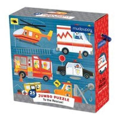 To the Rescue, 25 pc Puzzle (Jumbo)
