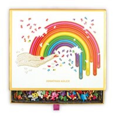 Rainbow by Jonathan Adler , 750 pc Puzzle (Shaped Foil)