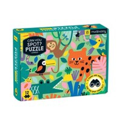 Can you Spot? Puzzle, Jungle, 12 pc