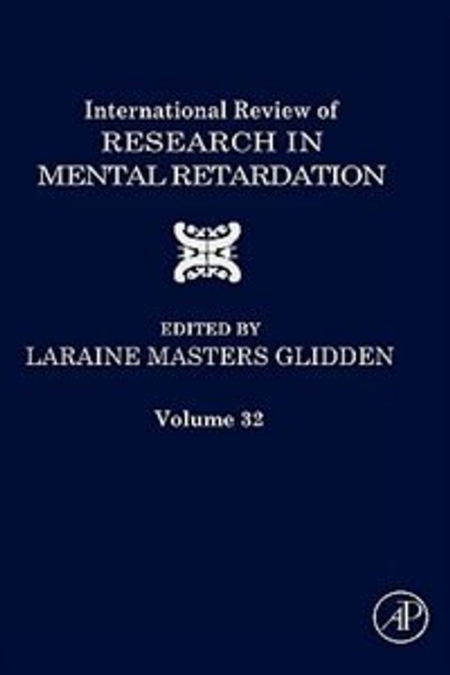 International Review Of Research In Mental Retardation by Glidden Glidden, Hardcover | Indigo Chapters