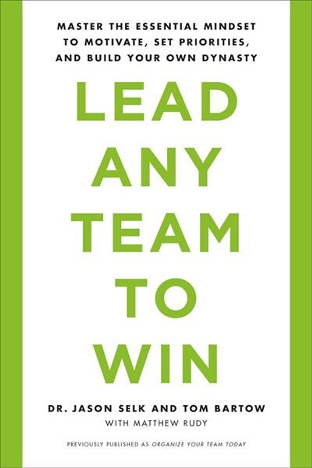 Lead Any Team To Win by Jason Selk, Paperback | Indigo Chapters