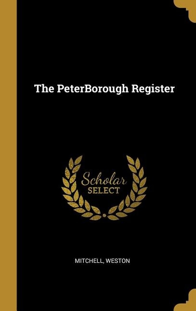 The PeterBorough Register by MITCHELL, Hardcover | Indigo Chapters