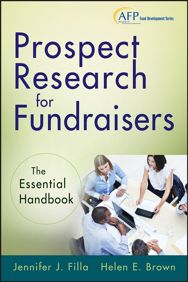 Prospect Research for Fundraisers by Jennifer J. Filla, Hardcover | Indigo Chapters