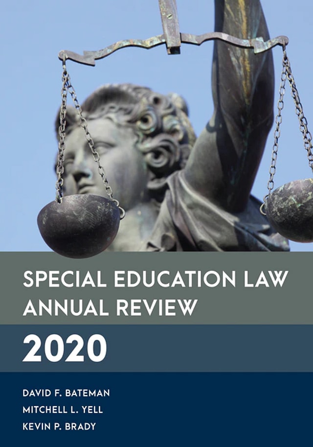 Special Education Law Annual Review 2020 by David F. Bateman, Hardcover | Indigo Chapters