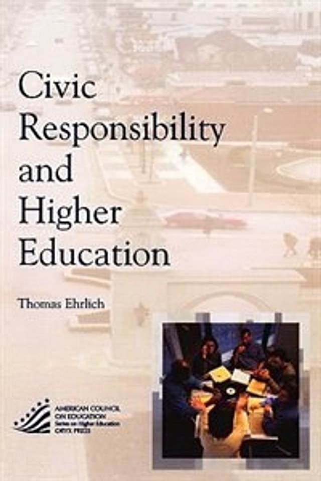 Civic Responsibility And Higher Education by Thomas Ehrlich, Paperback | Indigo Chapters