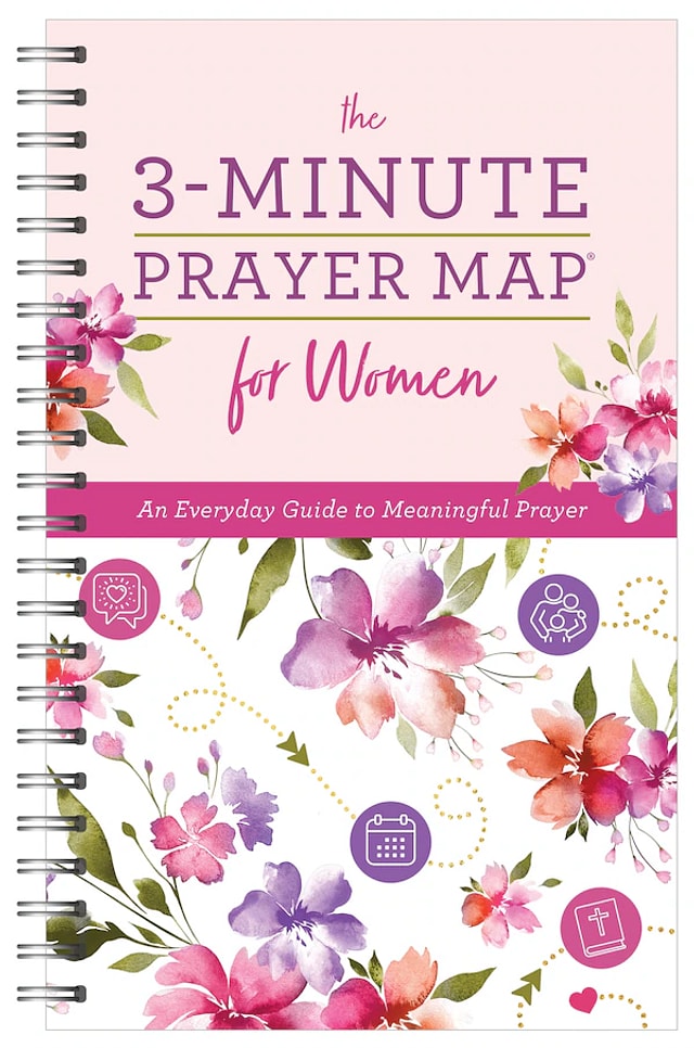 The 3-Minute Prayer Map for Women by Compiled by Barbour Compiled by Barbour Staff, Spiral Bound | Indigo Chapters