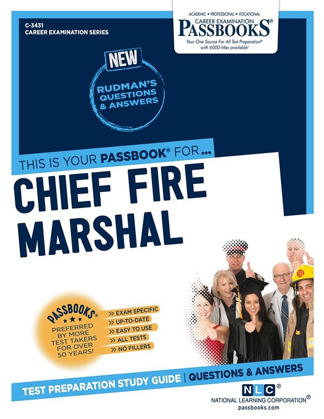 Chief Fire Marshal (C-3431) by National Learning Corporation, Paperback | Indigo Chapters
