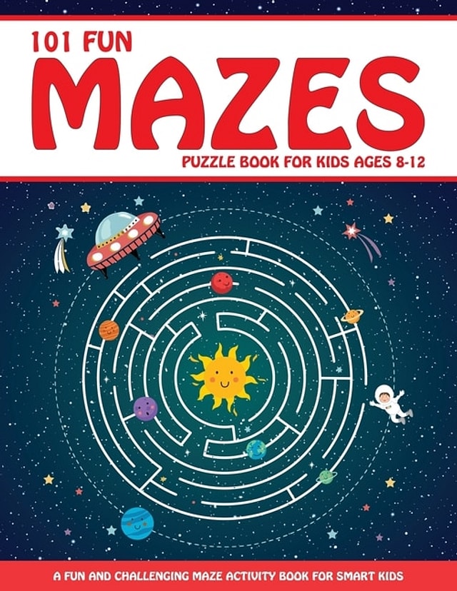 Maze Puzzle Book for Kids 4-8 by Jennifer L Trace, Paperback | Indigo Chapters