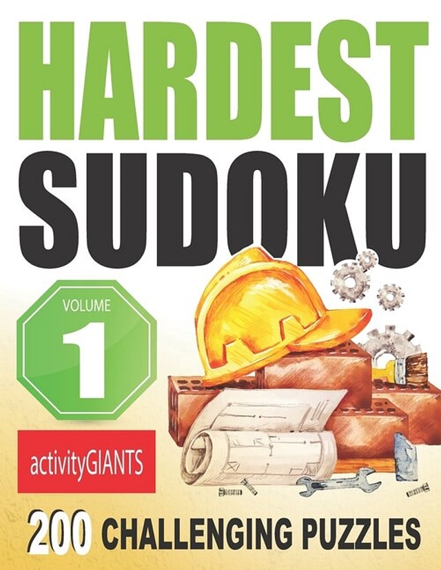 Hardest Sudoku Volume 1 200 Challenging Puzzles by Activity Giants, Paperback | Indigo Chapters