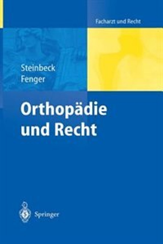 Orthopädie Und Recht by Jörn Steinbeck, Paperback | Indigo Chapters