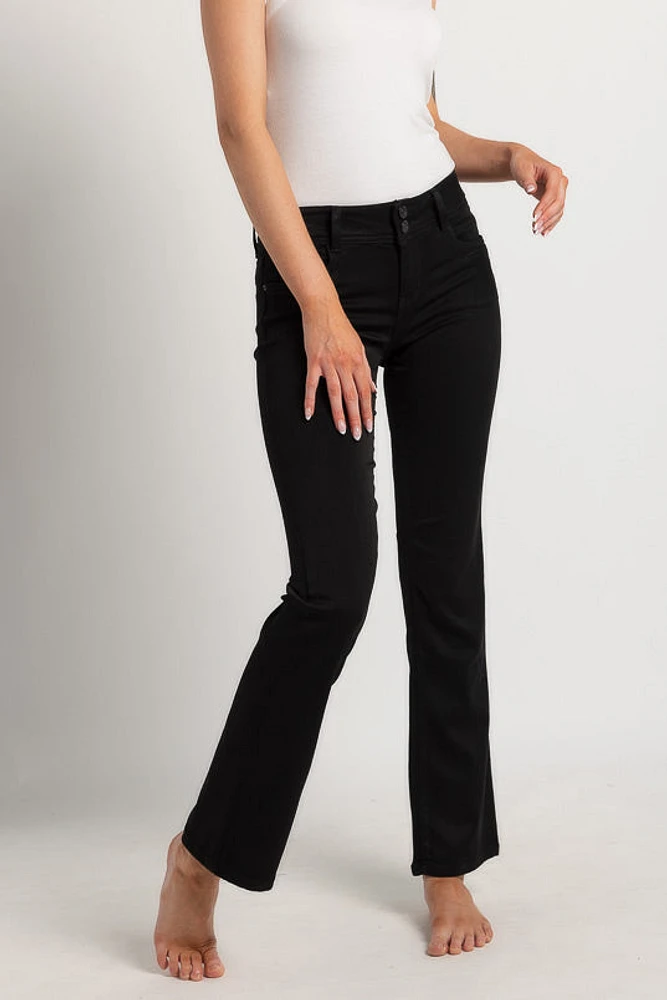 Wallflower Noir Insta-Soft Slim Bootcut Jean