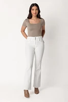 Wallflower White Insta-Soft Sassy High Rise Bootcut Jean