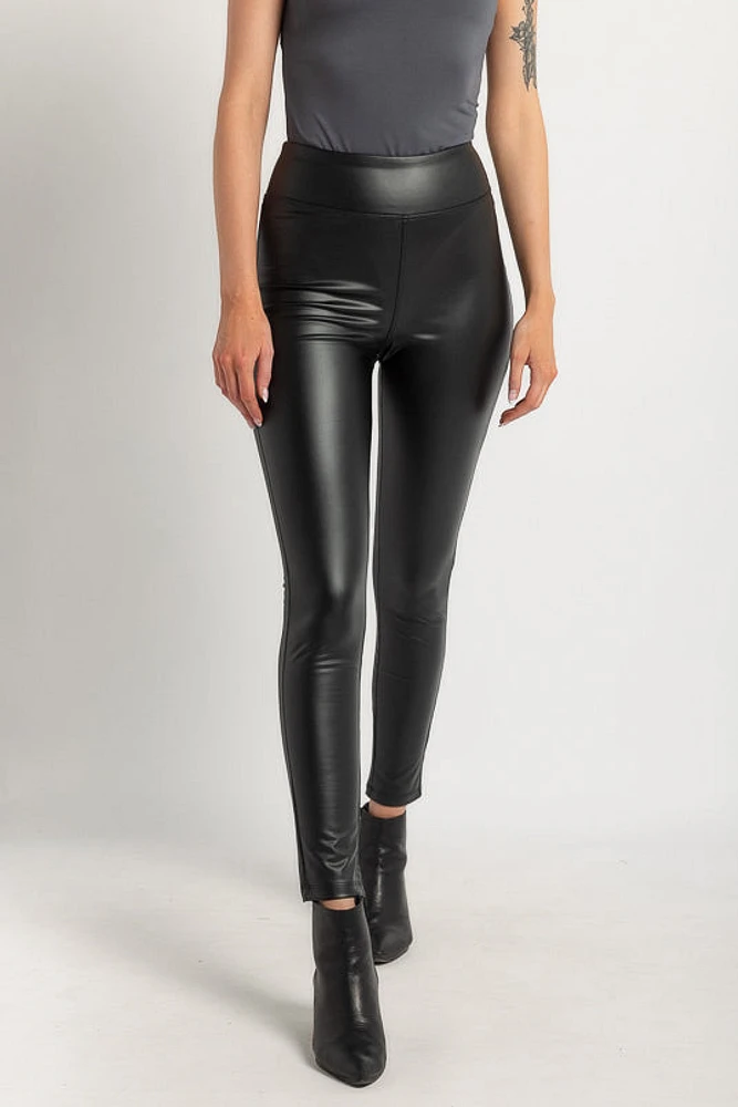 Vegan Leather Legging