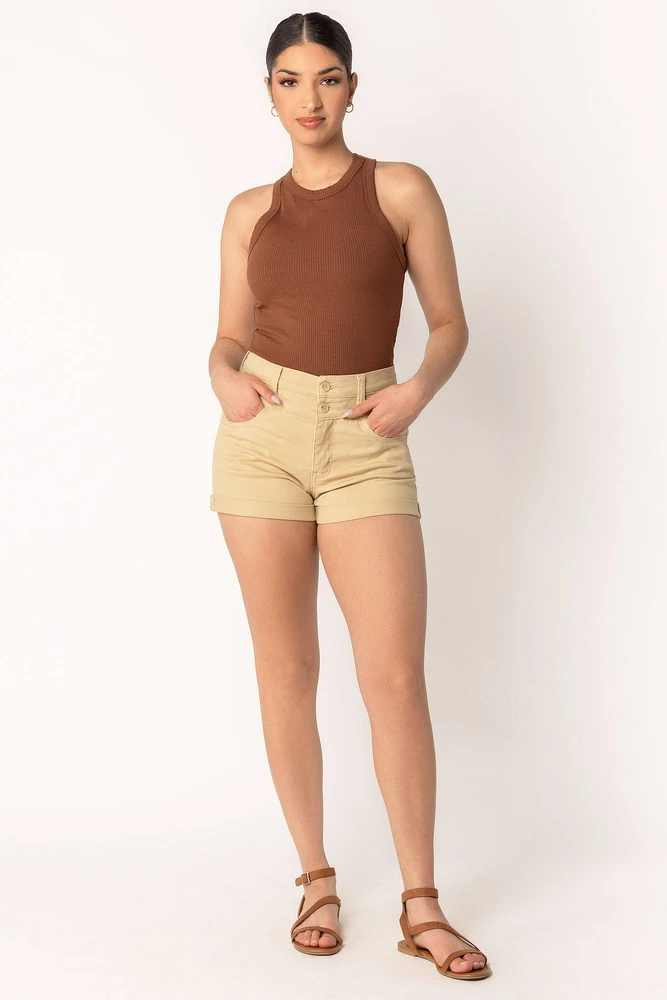 Wallflower Sassy High Rise Short