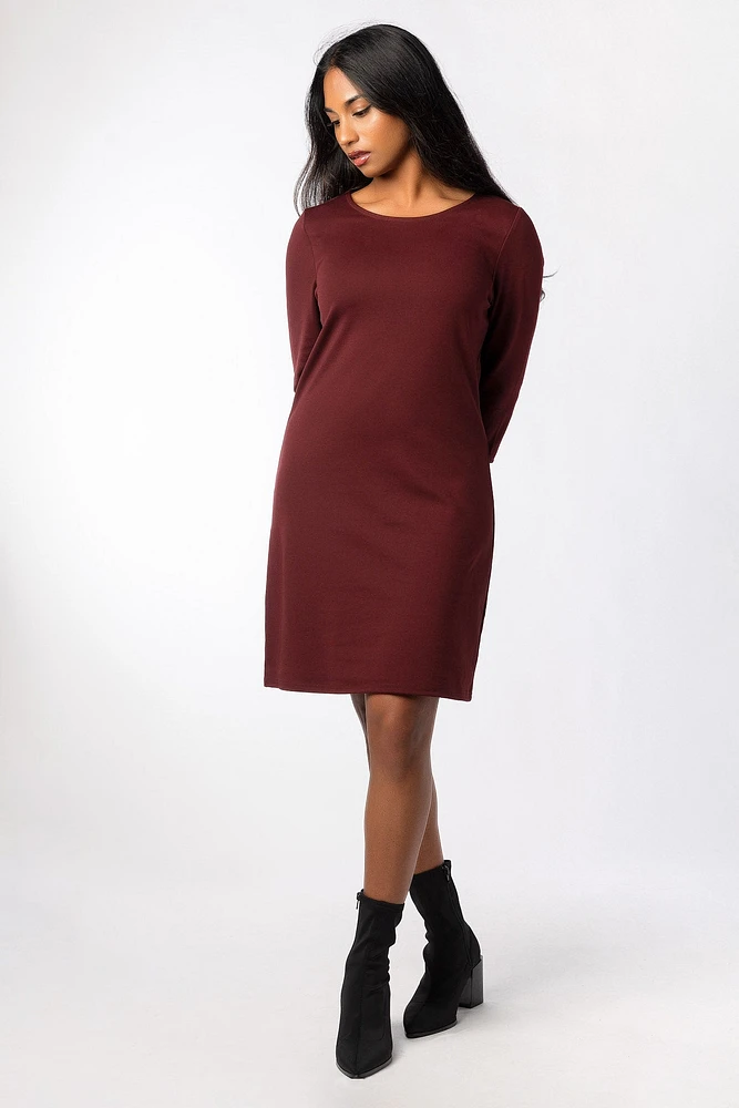 ONLY 3/4 Sleeve Shift Dress