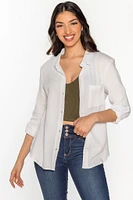 Double Cotton Long Sleeve Shirt