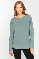 Dolman Sleeve Hacci Sweater