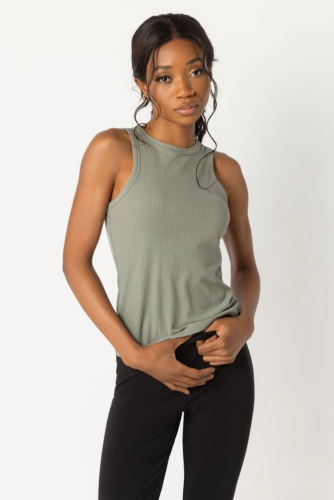 Camisole col rond et dos nageur