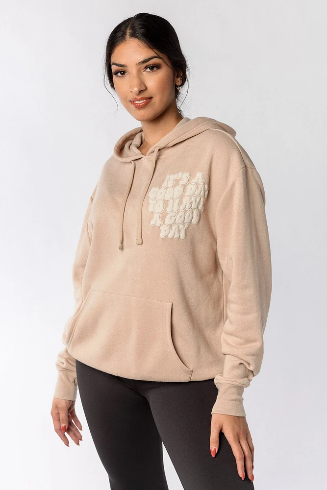 "It's a Good Day to Have Day" Graphic Hooded Sweatshirt