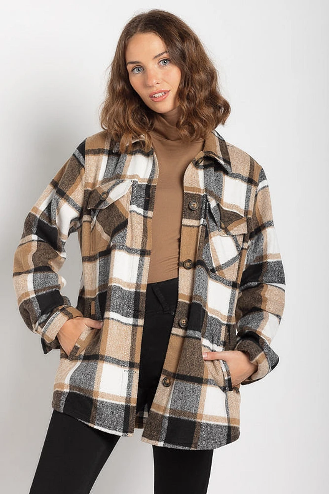 Hadley Plaid Shacket