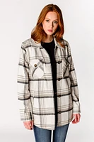 Libby Brushed Plaid Shacket