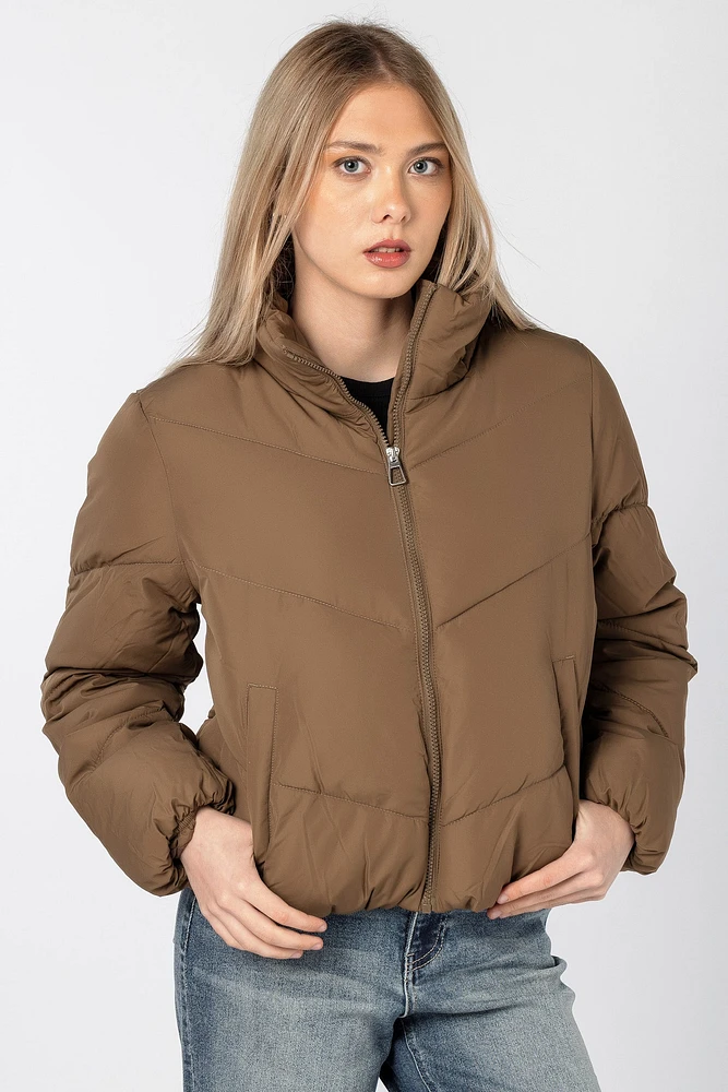 ONLY Maggi Solid Short Puffer