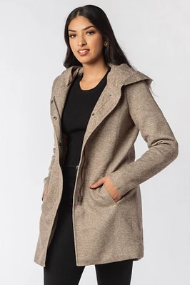 Only "Sedona" Coat with Hood