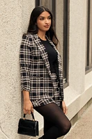 Emberley Plaid Jacquard Blazer