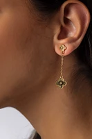 Clover Drop Earrings