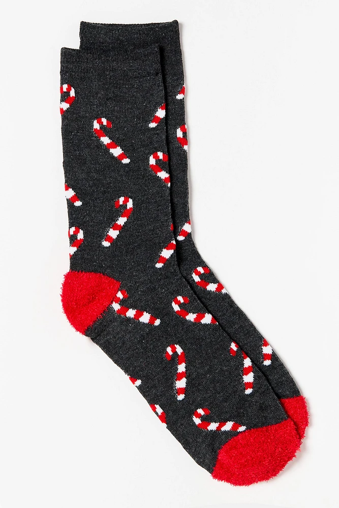 Candy Cane Socks