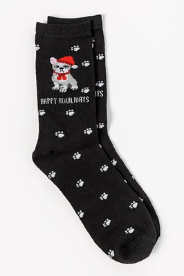 Happy Howlidays Socks