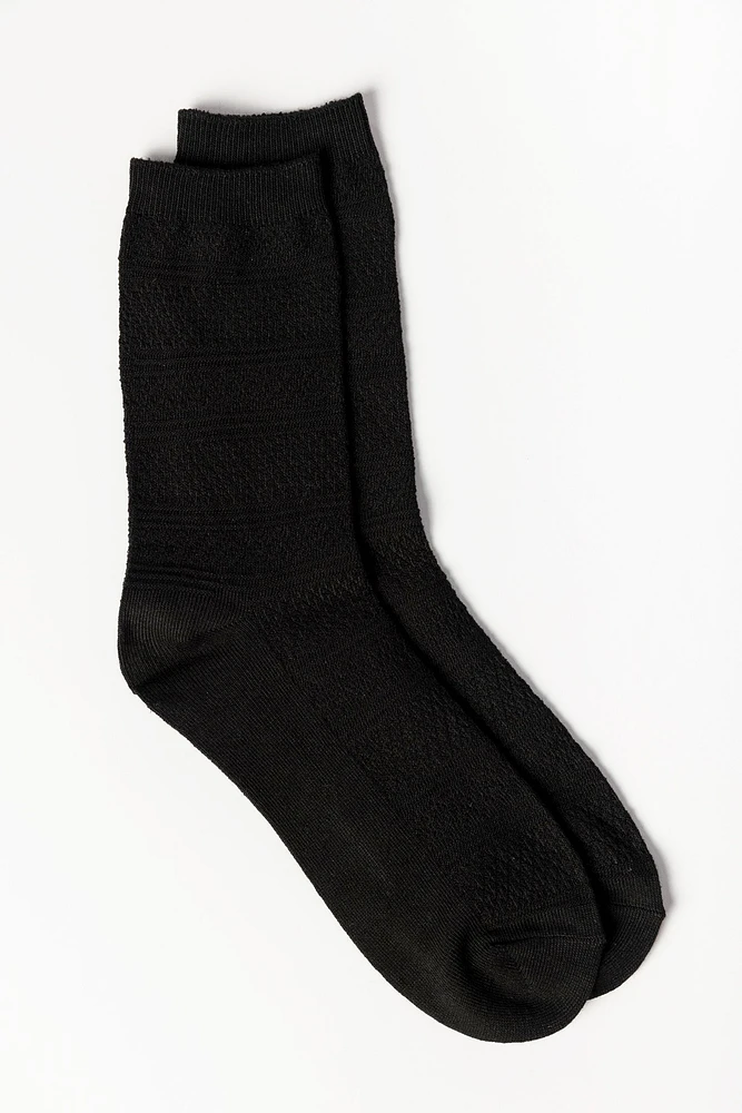 Pointelle Socks